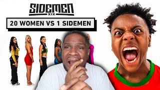 BEST ONE  20 WOMEN VS 1 SIDEMEN SPEED EDITION Reaction [upl. by Aker658]