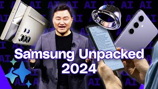 Samsung Galaxy Unpacked 2024 in 12 minutes [upl. by Vonnie]