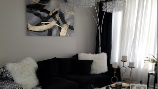 Glam Living Room Tour  Updated  Itquots Your Beauty [upl. by Cheatham538]