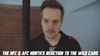 The NFC amp AFC Norths Reaction to the Wild Card Round [upl. by Nollie]