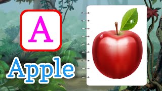 a for apple b for ball  1295  abcd rhymes  phonics Songs  abc alphabet meaning  Gonumonu tv [upl. by Kasevich511]