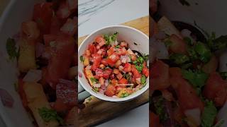 Mix dip and enjoy food eveningsnacks salsa nachosdip foodlover viralshorts snacks [upl. by Niletac629]