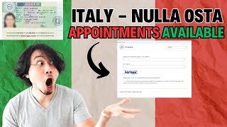 How to Book an Appointment for Employment with Nulla Osta Sui  VFS StepbyStep Guide nullaosta [upl. by Aroved]