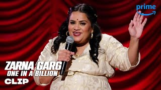 Zarna Garg StandUp  Zarna Garg One in a Billion  Prime Video [upl. by Byram]