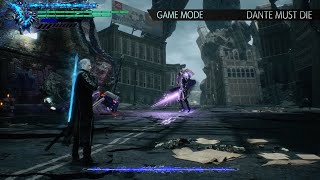 DMC5SEVergil vs CavaliereAngeloDMD [upl. by Dotty]