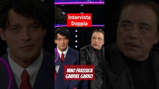 Intervista doppia Nino Frassica Gabriel Garko momenti divertenti trash italiano TV trash showtv [upl. by Offen]