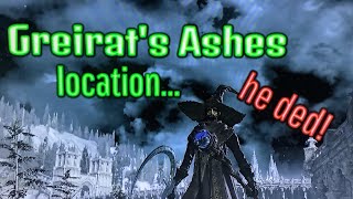 DARK SOULS III Greirats Ashes location [upl. by Schnell]