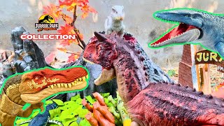 BIGGEST Dinosaurs CollectionTREX Giganotosaurus CeratosaurusIndominus Rex Velociraptor amp more [upl. by Anh]