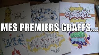 Vidéo spéciale 50 000  Mes premiers graffs sketchs quand je commençais [upl. by Eadmund33]