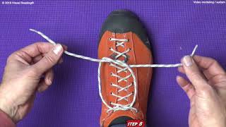 How to tie a shoelace [upl. by Olegnalehcim]