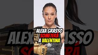 Alexa Grasso vs Valentina Shevchenko alexagrasso ufc thesphere invictoelpodcast [upl. by Llaccm]