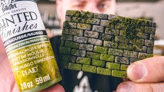 👍👎FolkArt quotPainted Finishesquot Moss  REVIEW  Bonus DIY Moss Recipe [upl. by Garzon]