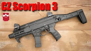 New CZ Scorpion 3 Plus First Shots [upl. by Ardnuaed]