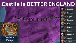 Angevin Empire as Castile is INSANE  EU4 136 [upl. by Gnok]