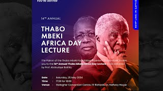 The Annual Thabo Mbeki Africa Day Lecture [upl. by Audrit331]