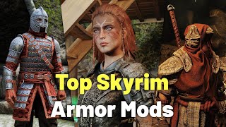 Top Skyrim Armor Mods for Your Next Playthrough [upl. by Oberg]