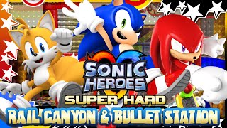 Sonic Heroes HD  SUPER HARD MODE  Part 4 [upl. by Dibbrun543]