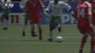 Saeed Al Owairan Saudi Arabia vs Belgium 10 First Round World Cup 1994 Dutch commentary [upl. by Yelrahs]