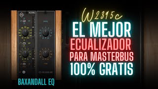 EL MEJOR ECUALIZADOR BAXANDALL para Bus Master 🤯 100 GRATIS💰VST AU AAX Fuse Audio [upl. by Kalina]