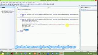 How to send Email in VBNET [upl. by Tita]