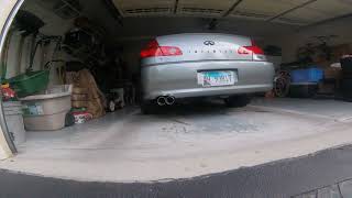 2006 Infiniti G35 Sedan Muffler Delete [upl. by Belldame388]