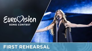 Iveta Mukuchyan  LoveWave Armenia First Rehearsal [upl. by Tserof]