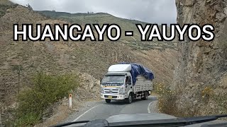 Ruta MORTAL  Me CHOCO En una CURVA  Huancayo  Cañete [upl. by Vinita]