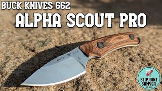 Buck Knives 662 Alpha Scout Pro Fixed Blade [upl. by Fiorenza834]