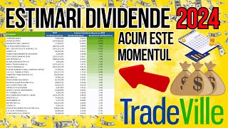 Estimari dividende 2024 la Tradeville l Hidroelectrica 11  Rompetrol 11  Nuclearelectrica 10 [upl. by Nannoc]