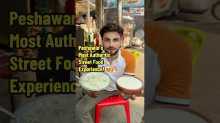 Afzar Bhai’s Famous Roti amp Saag 😍✨ Peshawar’s Street Food Gem foodshorts streetfood SaagRoti [upl. by Vernice426]