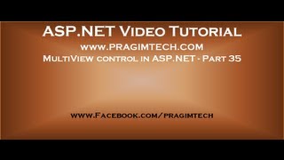 Multiview control in aspnet Part 35 [upl. by Wsan]