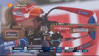 IBU World Championships Individual Women Holmenkollen  09032016 [upl. by Yllim226]