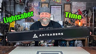 Luke Skywalkers Lightsaber from ARTSABERS  Unboxing and Review [upl. by Hilaire]