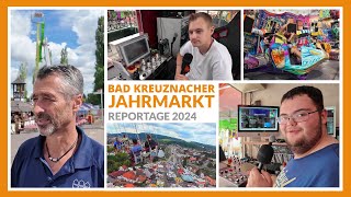 Reportage  Bad Kreuznacher Jahrmarkt 16  20 August 2024 [upl. by Nomal]