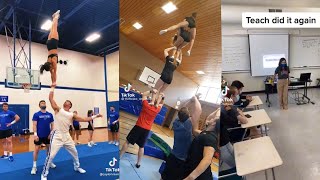 😲incredible cheerleading tiktoks😲 tiktok compilation you will be amazed🤩 [upl. by Sharp75]