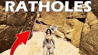 TOP 5 Ratholes On Scorched Earth  ARK SURVIVAL ASCENDED [upl. by Siahc]