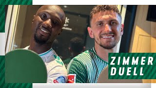 ZIMMERDUELL Naby Keïta amp Milos Veljkovic  SV Werder Bremen [upl. by Ceciley]