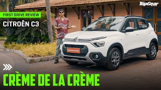 Citroën C3  Crème De La Crème  First Drive Review [upl. by Selrhc]