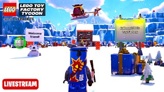 Playing LEGO TOY FACTORY TYCOON Island ad [upl. by Erodasi]