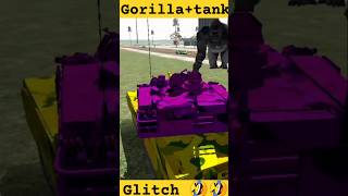 New tankgorilla glitch 🤣🤣 indian bike 3d gamingshorts [upl. by Soirtemed]