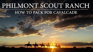 Philmont Scout Ranch How to Pack for Cavalcade [upl. by Rihana]