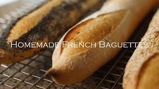 French Baguettes  Long Fermentation – Bruno Albouze [upl. by Jasen]