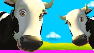 Cows Songs Mix  Kids Songs amp Nursery Rhymes [upl. by Leavy801]