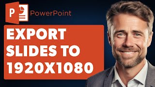 How to Export Powerpoint Slides to a 1920x1080 Resolution File Full 2024 Guide [upl. by Tallou]