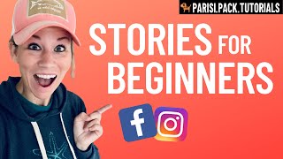 TUTORIAL FB Stories For Beginners facebookstories [upl. by Petit619]