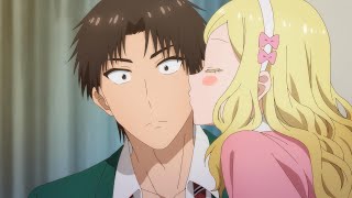 Carol kisses Jun  TomoChan is a Girl Episode 9 [upl. by Tam]