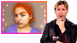 Hairdresser Reacts to Chaotic Copper Hair Makeovers [upl. by Aramois]