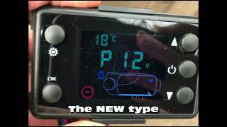 Diesel Heater New Type Controller [upl. by Nnylamme816]