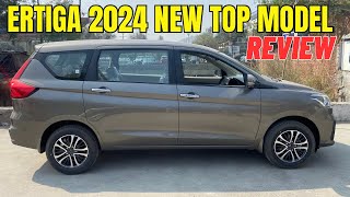 Ertiga 2024 New Top Model Review ✅  Most Value to Money Variant in the Segment 🔥🔥 [upl. by Herculie]