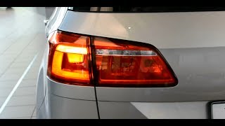 2014 Original VW Golf Sportsvan LED Rear light tail lights Rückleuchten Rücklicht Heckleuchte [upl. by Neuburger703]